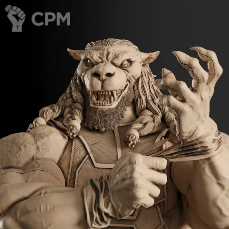 Описание картинки Battle Beast Фигурка (Invincible) от GAS3TXD  по цене 4 200руб | Свободный Рынок Миниатюр - СРМ