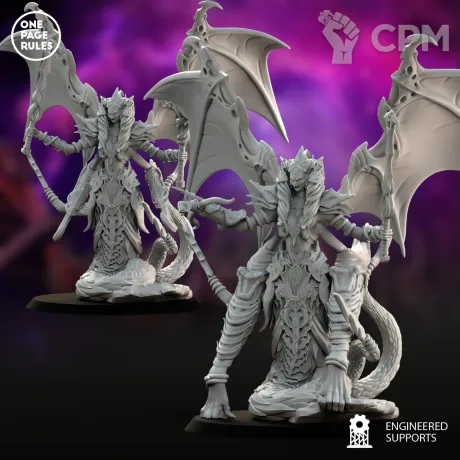 Описание картинки OPR Harbinger of Lust/Demon Prince от Laboratory of Chaos по цене 490руб | Свободный Рынок Миниатюр - СРМ