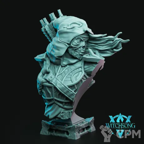 Описание картинки Bust - Lieutenant of the Lost "Archer" от ADEPT M&P по цене 2 000руб | Свободный Рынок Миниатюр - СРМ