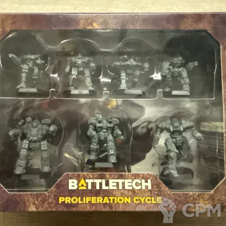 Описание картинки Battletech Prolifiration Cycle от Warmaster по цене 5 550руб | Свободный Рынок Миниатюр - СРМ