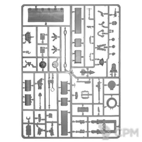 Описание картинки Предзаказ Astra Militarum Tank Accessories от  по цене 2 000руб | Свободный Рынок Миниатюр - СРМ