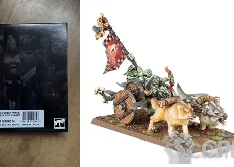 Описание картинки Goblin Wolf Chariot от zurdo по цене 5 100руб | Свободный Рынок Миниатюр - СРМ