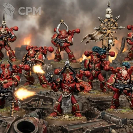 Описание картинки Chaos Space Marines (old) от Хижина Мопса по цене 1 200руб | Свободный Рынок Миниатюр - СРМ