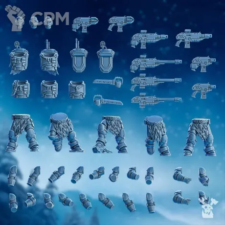 Описание картинки Space Wolves Incursor Squad - 10 Штук от MrMetalHorror по цене 1 000руб | Свободный Рынок Миниатюр - СРМ