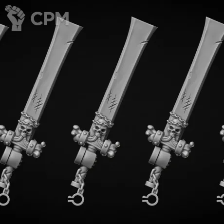 Описание картинки мечи тип Cleaver (правая рука) от LDBits по цене 547руб | Свободный Рынок Миниатюр - СРМ
