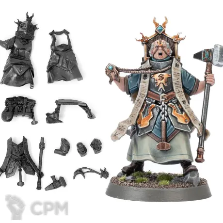 Описание картинки Mallus Forgepriest от LooneShroomFoundry по цене 100руб | Свободный Рынок Миниатюр - СРМ
