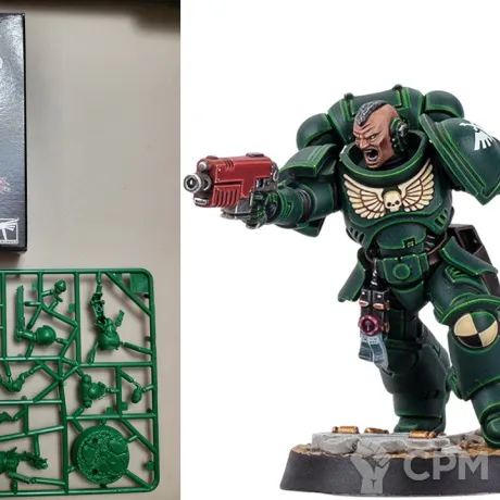 Описание картинки Space Marine Heroes 2025 - Brother Maphael, ориг на литнике от Утка по цене 550руб | Свободный Рынок Миниатюр - СРМ
