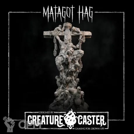 Описание картинки Matagot Hag The Great Hunger от Recruiter по цене 1 500руб | Свободный Рынок Миниатюр - СРМ