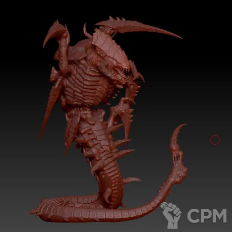 Описание картинки Mawloc / Trygon / Trygon Prime от MrMetalHorror по цене 1 400руб | Свободный Рынок Миниатюр - СРМ