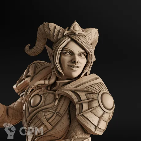 Описание картинки Yrel Фигурка (World of Warcraft) от GAS3TXD  по цене 4 200руб | Свободный Рынок Миниатюр - СРМ