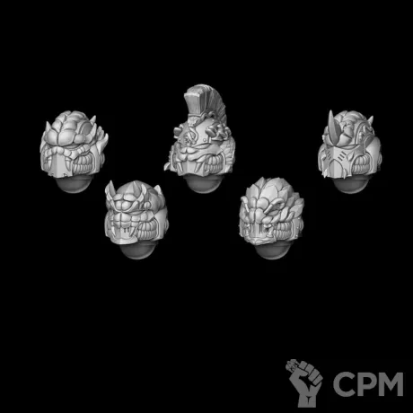 Описание картинки Helmets model “MENDAX” type Black Vipers от Bazilevs по цене 398руб | Свободный Рынок Миниатюр - СРМ