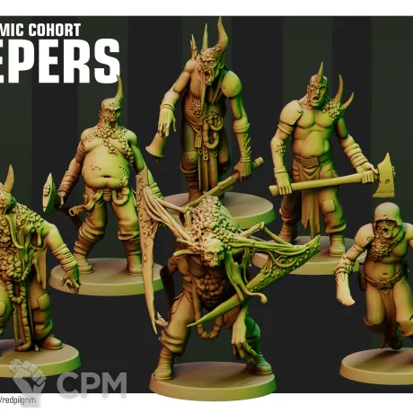 Описание картинки Poxwalkers от Печатный подвальчик по цене 525руб | Свободный Рынок Миниатюр - СРМ
