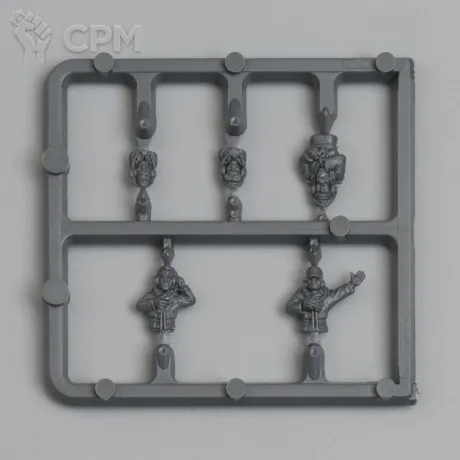 Описание картинки German tank commanders sprue от Fridericus по цене 75руб
