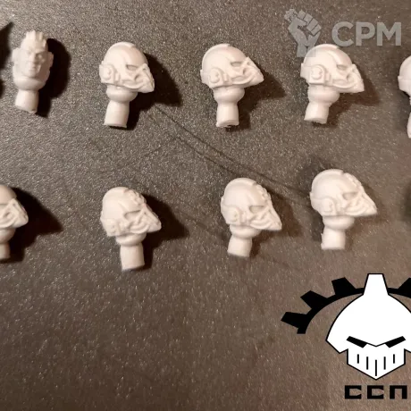 Описание картинки MK VI Heads Night Lords от ССП по цене 330руб | Свободный Рынок Миниатюр - СРМ
