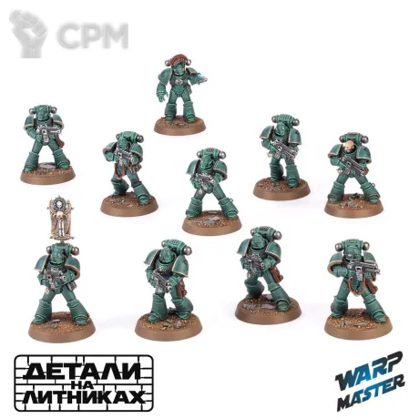 Описание картинки (Предзаказ) MkIV Tactical Squad (10 Models) от WARP Master по цене 1 940руб | Свободный Рынок Миниатюр - СРМ