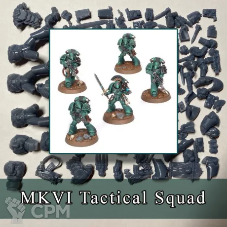 Описание картинки MKVI Tactical Squad (5 шт.) от SaJRa по цене 1 150руб | Свободный Рынок Миниатюр - СРМ