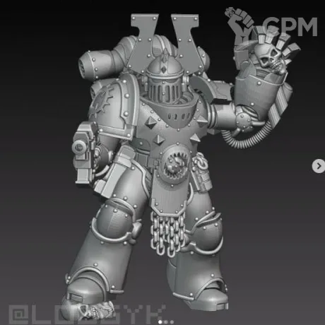 Описание картинки World Eaters Sergant от Хижина Мопса по цене 450руб | Свободный Рынок Миниатюр - СРМ