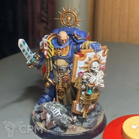 Описание картинки Primaris Captain Indomitus от GreatSoupMarine по цене 1 200руб | Свободный Рынок Миниатюр - СРМ