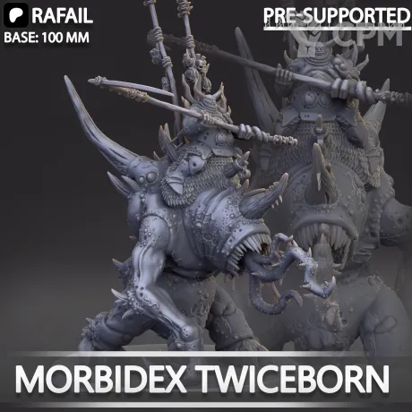 Описание картинки Morbidex Twiceborn от Naggaroth Night по цене 2 800руб | Свободный Рынок Миниатюр - СРМ