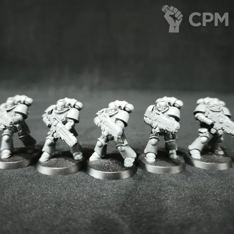 Описание картинки Primaris Hellblasters (Dark Imperium, 2017) от Sanctureon по цене 2 000руб | Свободный Рынок Миниатюр - СРМ