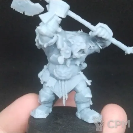 Описание картинки Гримгор Железношкур от FAULK по цене 200руб | Свободный Рынок Миниатюр - СРМ