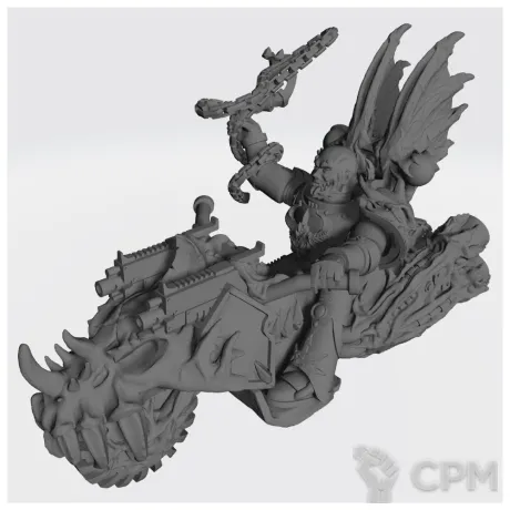 Описание картинки Chaos Biker от Стальные Небеса по цене 450руб | Свободный Рынок Миниатюр - СРМ