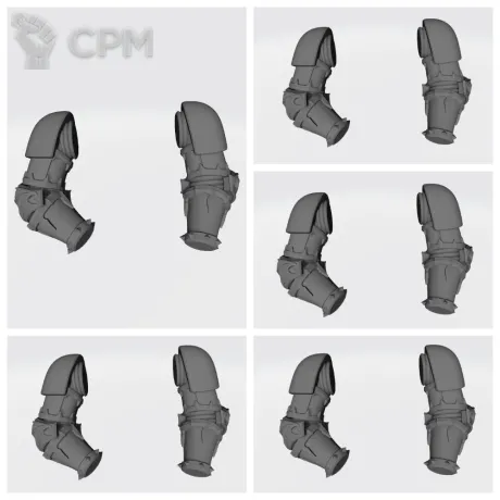 Описание картинки Night Lords Hands for Bolter от Стальные Небеса по цене 110руб | Свободный Рынок Миниатюр - СРМ