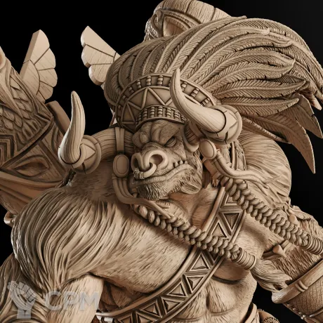 Описание картинки Baine Bloodhoof Фигурка (World of Warcraft) от GAS3TXD  по цене 5 600руб | Свободный Рынок Миниатюр - СРМ