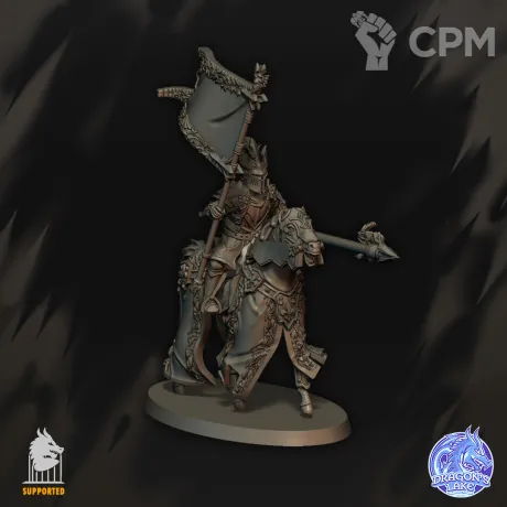 Описание картинки PaladinOnHorse от Manufactorum76 по цене 400руб | Свободный Рынок Миниатюр - СРМ