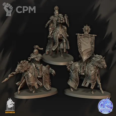Описание картинки GrailSaints_CG от Manufactorum76 по цене 1 125руб | Свободный Рынок Миниатюр - СРМ