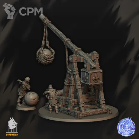 Описание картинки Trebuchet от Manufactorum76 по цене 2 350руб | Свободный Рынок Миниатюр - СРМ