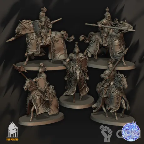 Описание картинки GrailSaints от Manufactorum76 по цене 1 875руб | Свободный Рынок Миниатюр - СРМ
