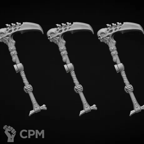 Описание картинки косы тип Reaper (двуручные) от Bazilevs по цене 447руб | Свободный Рынок Миниатюр - СРМ