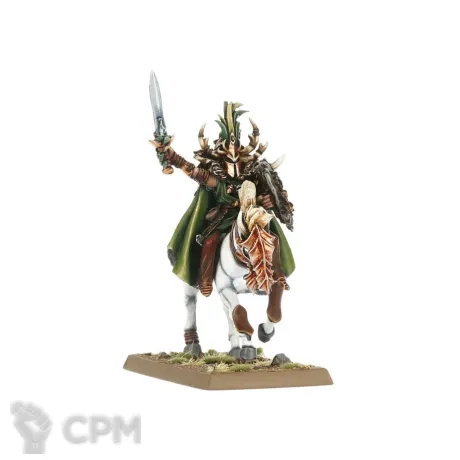 Описание картинки Wood Elf Noble on Elven Steed от Mechanikus Forge по цене 1 000руб | Свободный Рынок Миниатюр - СРМ