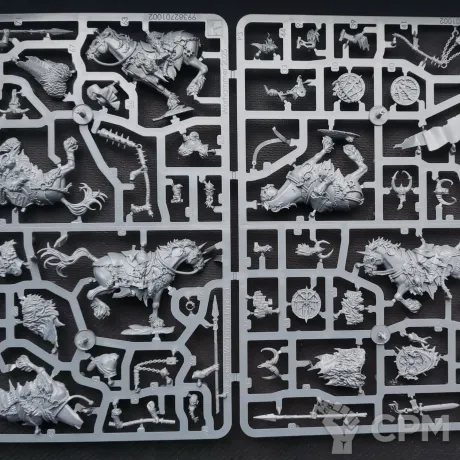 Описание картинки Chaos Marauder Horsemen, оригинал. от Tenzen по цене 4 000руб | Свободный Рынок Миниатюр - СРМ