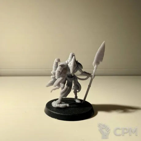 Описание картинки Necron Overlord (печать) от fuseddisplay по цене 500руб | Свободный Рынок Миниатюр - СРМ