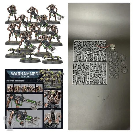 Описание картинки Necron Warriors от ZvZ Bitz Shop по цене 4 600руб | Свободный Рынок Миниатюр - СРМ