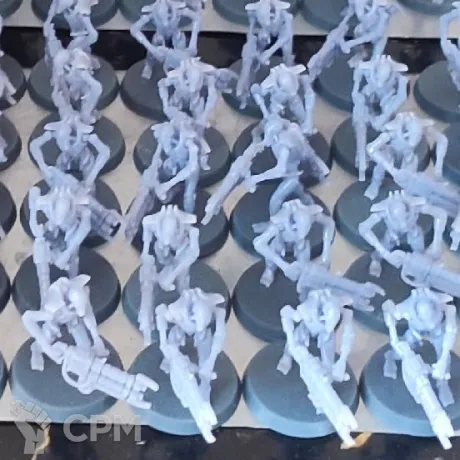 Описание картинки Necron Warriors от Spirrit по цене 1 000руб | Свободный Рынок Миниатюр - СРМ
