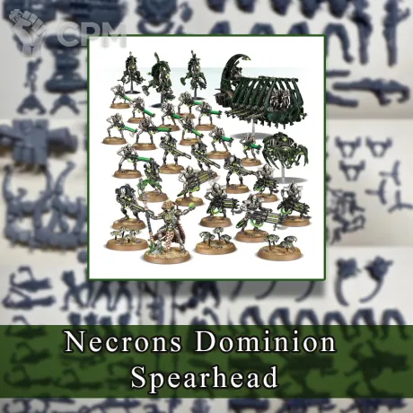 Описание картинки Necrons Dominion Spearhead от SaJRa по цене 6 500руб | Свободный Рынок Миниатюр - СРМ