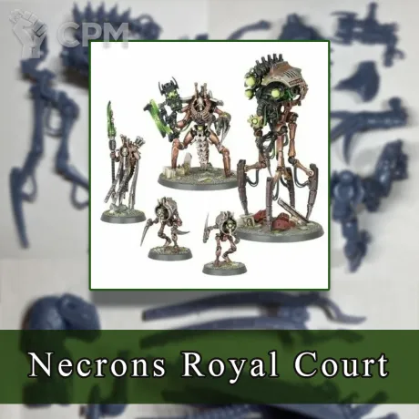 Описание картинки Necrons Royal Court от SaJRa по цене 1 650руб | Свободный Рынок Миниатюр - СРМ