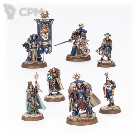 Описание картинки Captain Titus and The Wardens of Ultramar от Dark Heresy по цене 2 100руб | Свободный Рынок Миниатюр - СРМ