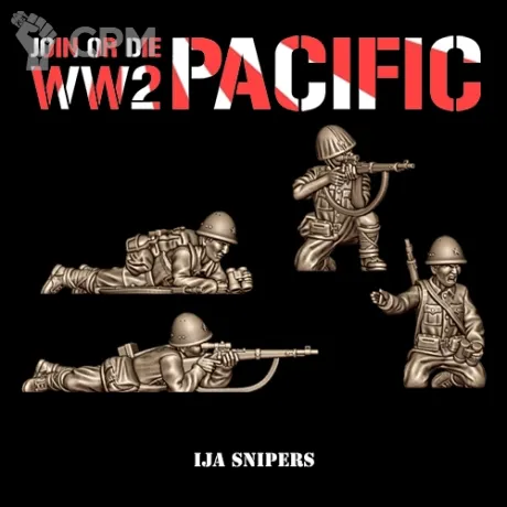 Описание картинки IJA SNIPERS от 3DPrintClub по цене 95руб | Свободный Рынок Миниатюр - СРМ