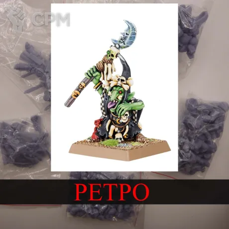 Описание картинки Night Goblin Shamans от White Rhino по цене 299руб | Свободный Рынок Миниатюр - СРМ