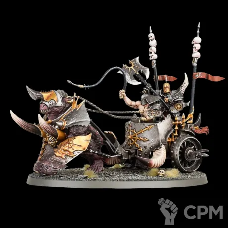 Описание картинки Gorebeast Chariot от Орки с наГорки по цене 1 000руб | Свободный Рынок Миниатюр - СРМ