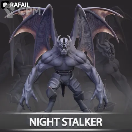 Описание картинки Night Stalker от Naggaroth Night по цене 500руб | Свободный Рынок Миниатюр - СРМ