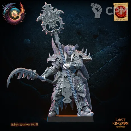 Описание картинки Nukuja Chosen Sorceress от PocketSized Prints по цене 450руб | Свободный Рынок Миниатюр - СРМ