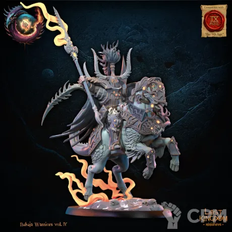 Описание картинки Nukuja Knight Hero от PocketSized Prints по цене 500руб | Свободный Рынок Миниатюр - СРМ