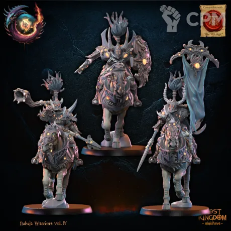 Описание картинки Nukuja Knights CG от PocketSized Prints по цене 1 500руб | Свободный Рынок Миниатюр - СРМ