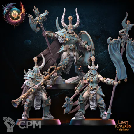Описание картинки Nukuja Warriors от PocketSized Prints по цене 750руб | Свободный Рынок Миниатюр - СРМ