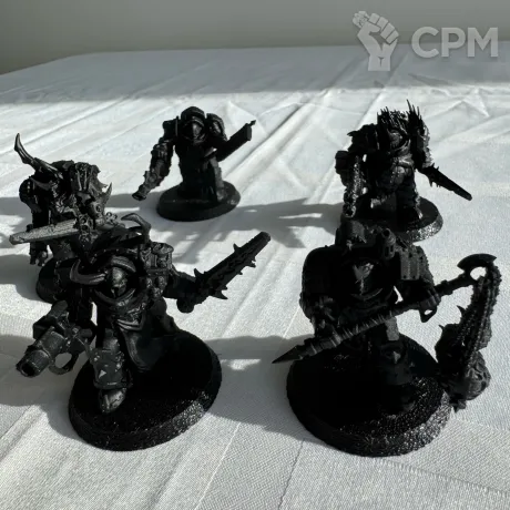 Описание картинки Blightlord Terminators от mak6389 по цене 900руб | Свободный Рынок Миниатюр - СРМ